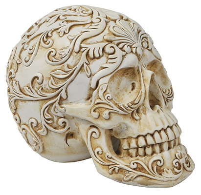 Resin Engraving Skull